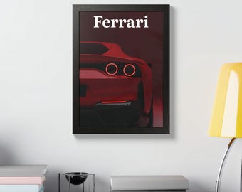 Ferrari 812 Superfast Poster – Digital Download, Printable Car Wall Art