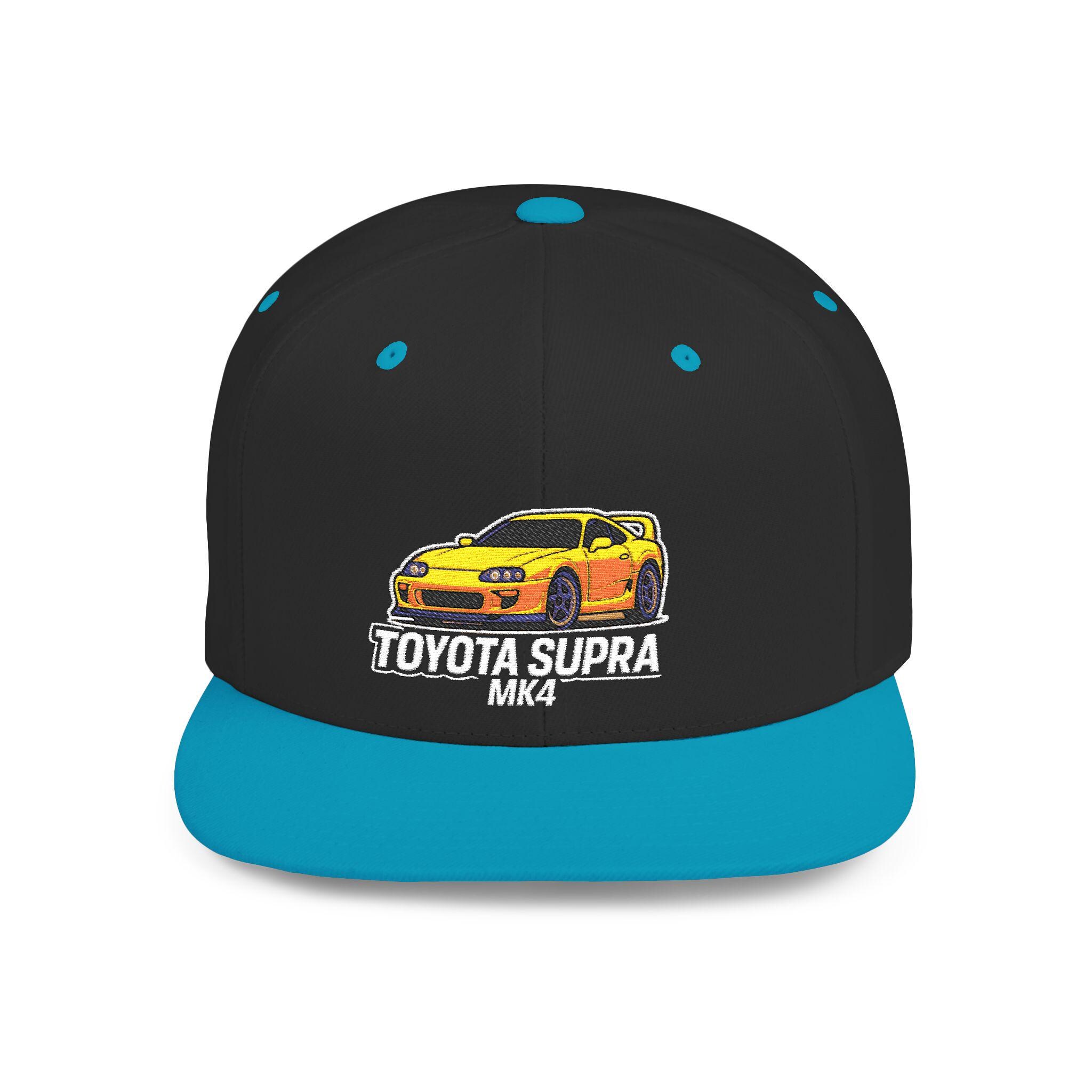 トヨタ スープラ スナップバックハット：フラットビル カーラバー 