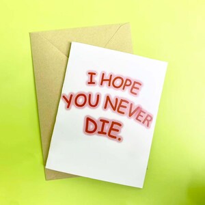 Cartes de voeux amusantes pour amis, cartes de voeux vierges amusantes, cartes de voeux d'amitié, cartes de voeux humoristiques, cadeaux d'anniversaire pour couple