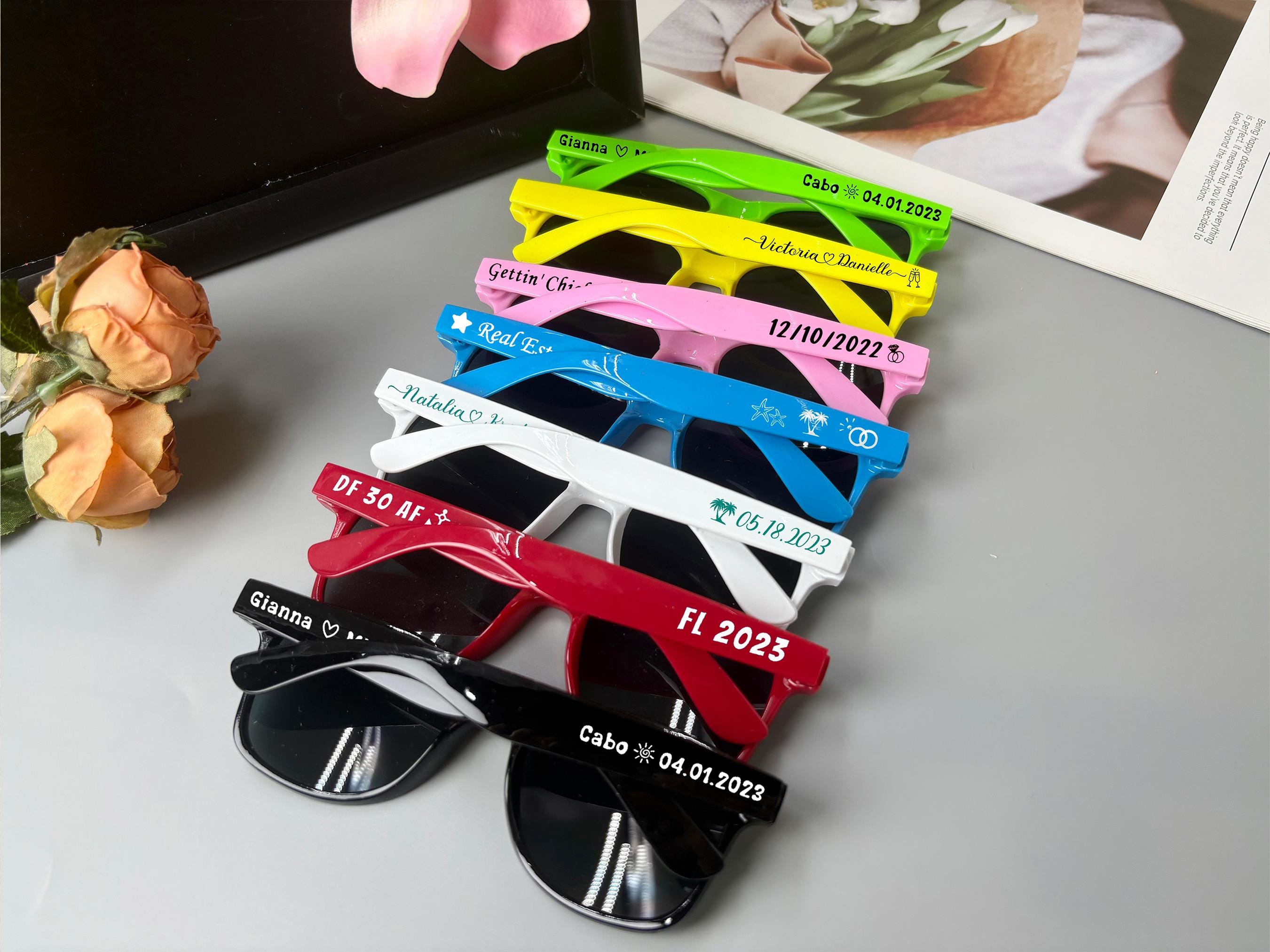 24 Pack Neon Sunglasses Bulk – 80s Party Favors For Kids And Adults – Multicolor