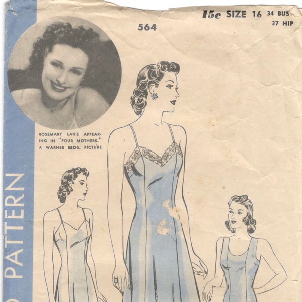 Full Slip Pattern Etsy