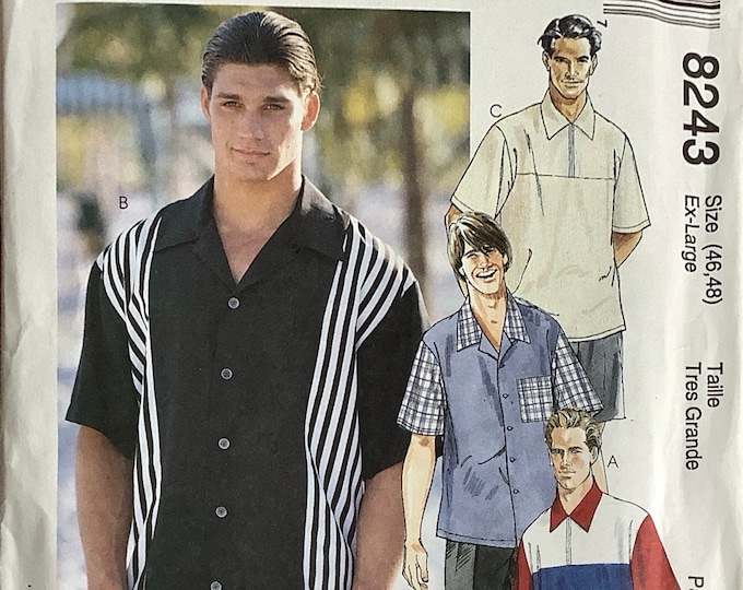 Kwik Sew 1660 1980s Mens Button Front Jeans Jacket Pattern Adult ...