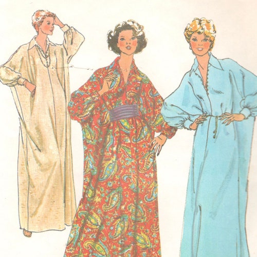 Simplicity Sewing Pattern S8657 Misses' Caftan With | Etsy