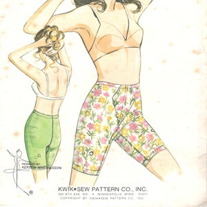 Bra Size 32 34 36 38 40 AA-DDD Cup Sizes With Adjustable Shoulder Straps  Kwik Sew 3594 Sewing Pattern 