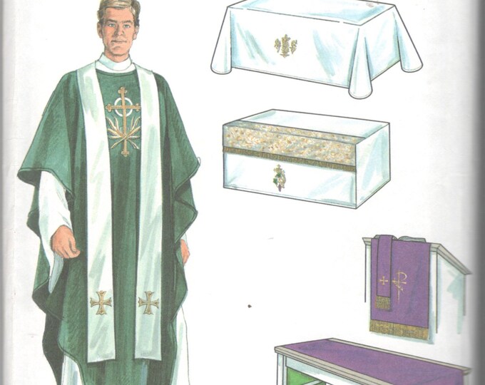 Simplicity 7950 Chasuble Long Stole Christian Vestments Altar Etsy Simplicity 7950 Chasuble Long Stole Christian Vestments Altar Etsy