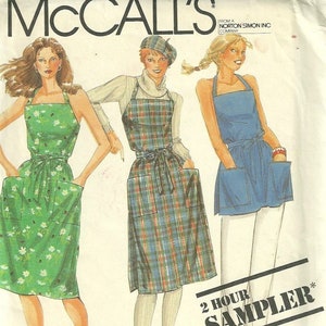 1980s McCalls Sampler 0012 Misses Easy 2 Hour Wrap Dress and Top Pattern Womens Vintage Sewing Pattern Size XS - L Bust 30 1/2 - 42 Uncut