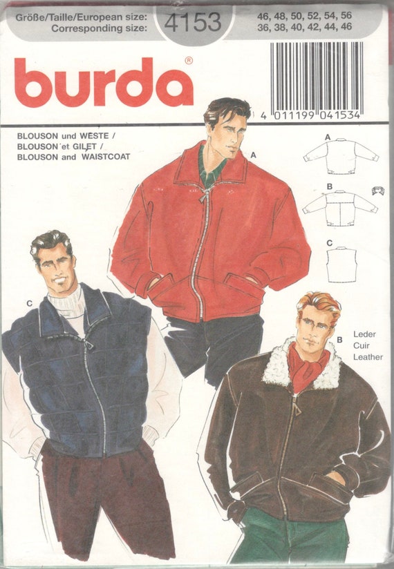 Burda bomber best sale jacket