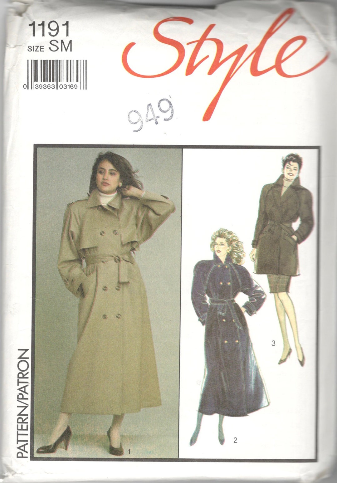 80s VTG Wool Sz M/L Signature Coats Miss Harwood Midi 7014