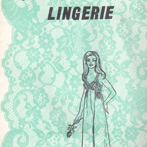 Nous allons faire Lingerie 530 années 1970 Misses Lingerie en forme de salopette modèle Palazzo pyjama femmes Vintage couture patron buste 32 34 36 non-cut