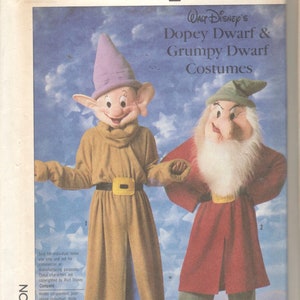 Simplicity 7736 Boys Girls Childrens Disney Dwarf Costume Pattern DOPEY GRUMPY Childs Sewing Pattern Size 10 12 Or 6 8 Or 2 4 UNCUT image 5