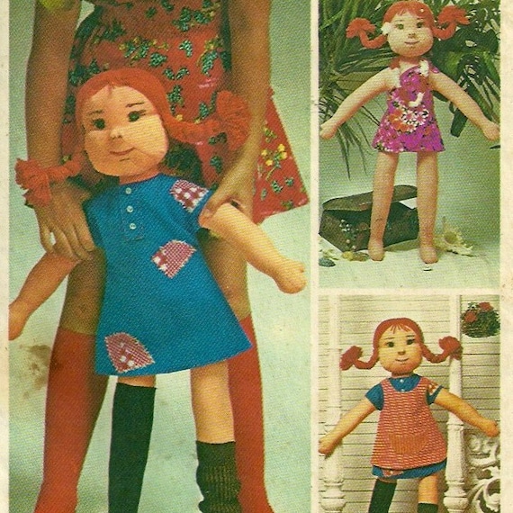 Vintage pippi hotsell longstocking doll