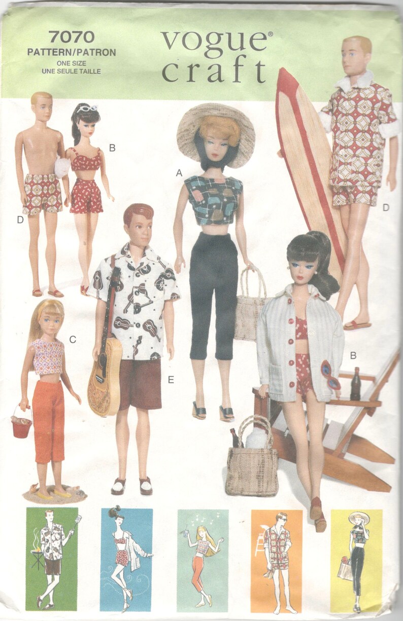 beach barbie and ken