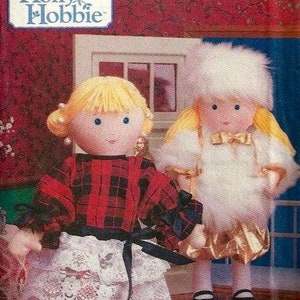 Butterick 5199 HOLLY HOBBIE 人形用洋服パターン 16インチ人形に最適 5つの衣装 ビンテージ縫製パターン 未カット