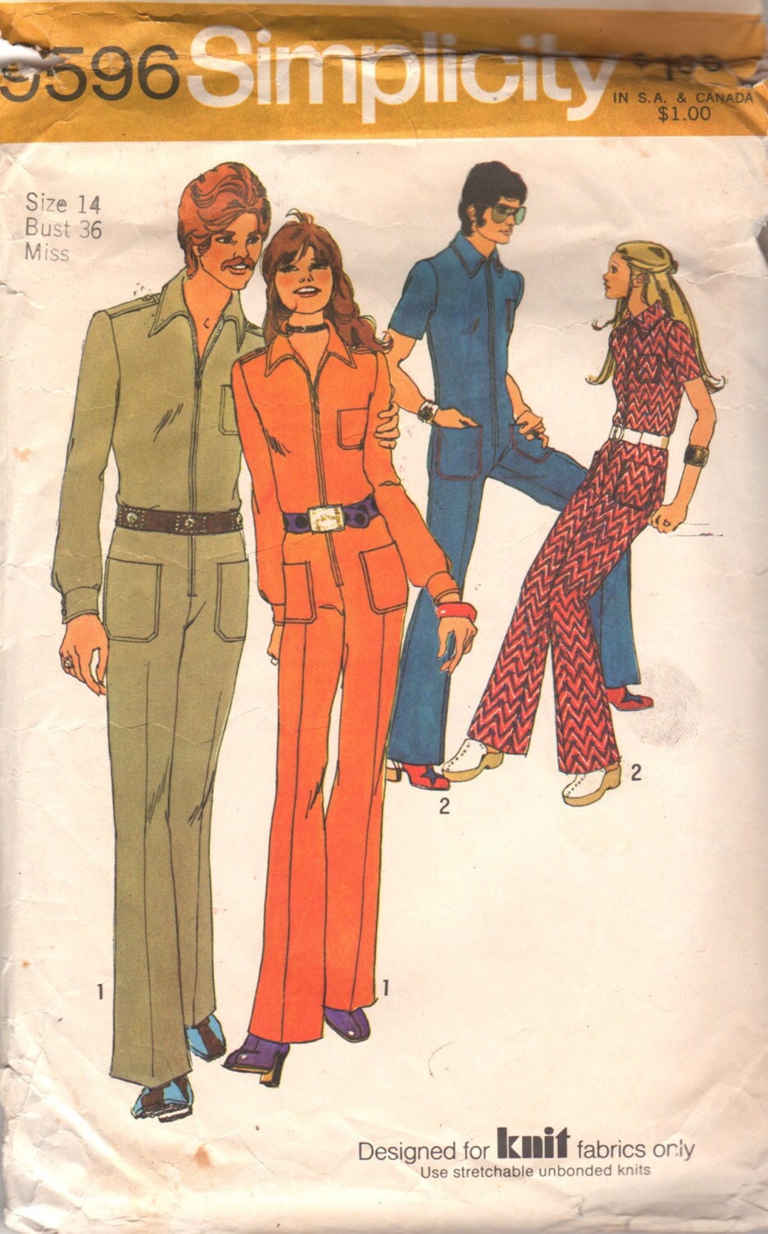 Simplicity Misses Project Runway Jumpsuits 1158 pattern review by beanchor