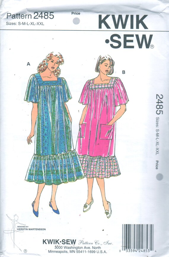 simplicity muumuu pattern