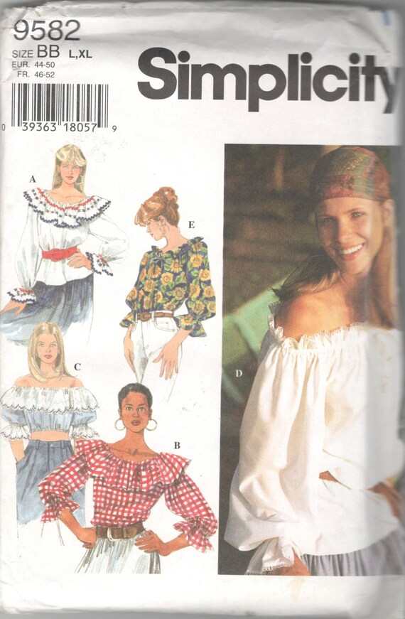 misses peasant tops