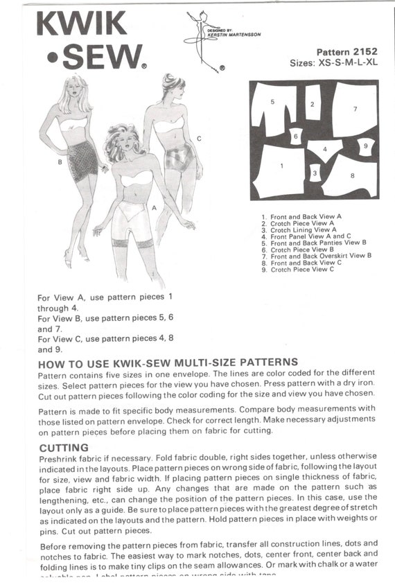 1950's Burlesque Style Bra, Girdle and Suspender PDF Sewing pattern