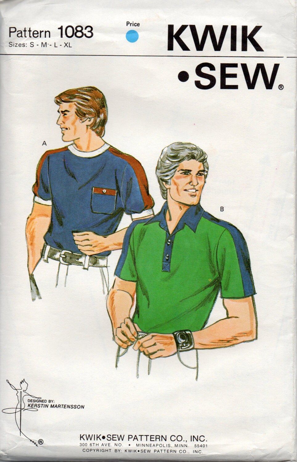 Kwik Sew 1083 1980s Mens Pullover Shirts Pattern Mans Vintage - Etsy