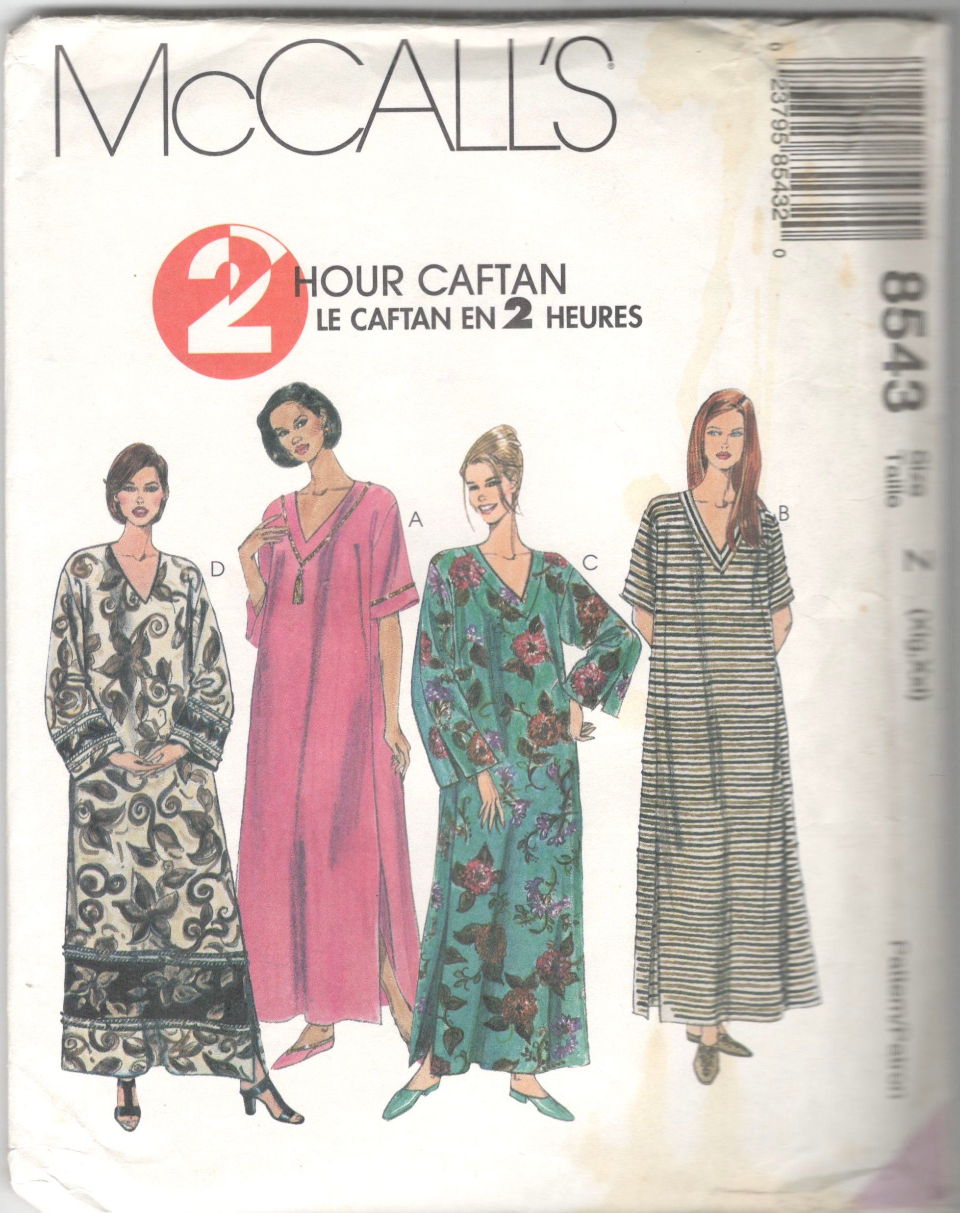 easy caftan pattern