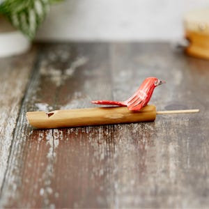 Bamboo Bird Flute Whistle Simple Whistle Choice Listing Handmade Gift