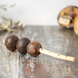 Black Hosho Maracas – Fair Trade Handcrafted Percussion from Zimbabwe