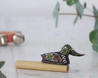 Duck Sounder Quacking Whislte Musical Instrument Woodwind 10cm