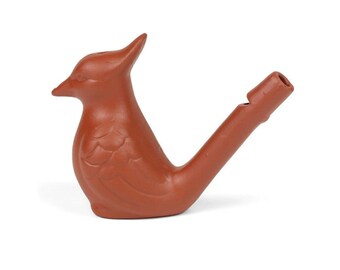 手作りペルー陶器鳥水笛：カラフルなクリスマスプレゼント - Etsy 日本