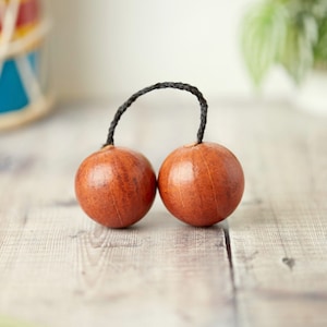 Pair of Gourd Kashaka Percussion Instrument /Kosika/Aslatua Cas Cas Shakers