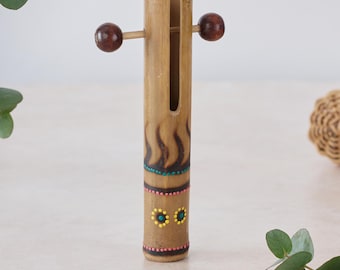 Bamboo Clacker Music Instrument 20cm Sound Therapy