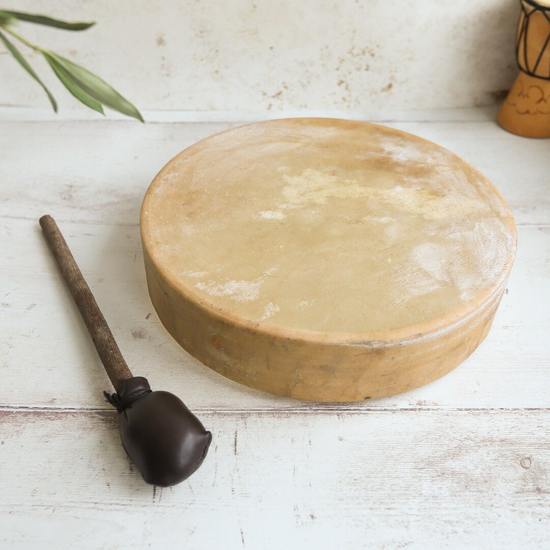 Cow Hide Shamanic Shaman Drum Round Ritual Music (VARIOUS SIZES) - Etsy