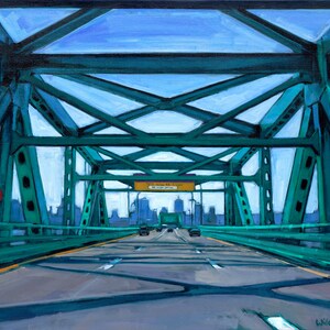 The Tobin Bridge, Boston MA - Fine Art Print, Urban Landscape, Boston MA