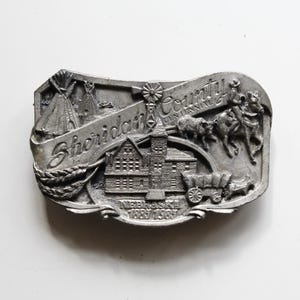 Boucle De Ceinture Siskiyou Zippo Vintage 1999 - Fabriqué Aux USA - Argenté