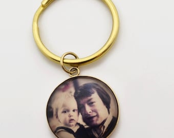 Personalized Photo Keepsake Key Chain