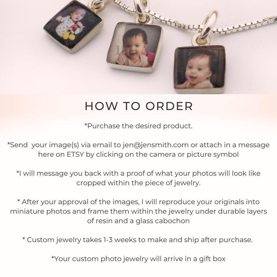 Porta Foto Collana Personalizzata Cuore Con Foto/Testo Inciso - Regalo Romantico Per Lei, Catena 56 Cm Ciondolo Cuore Inciso Foto - Foto 3