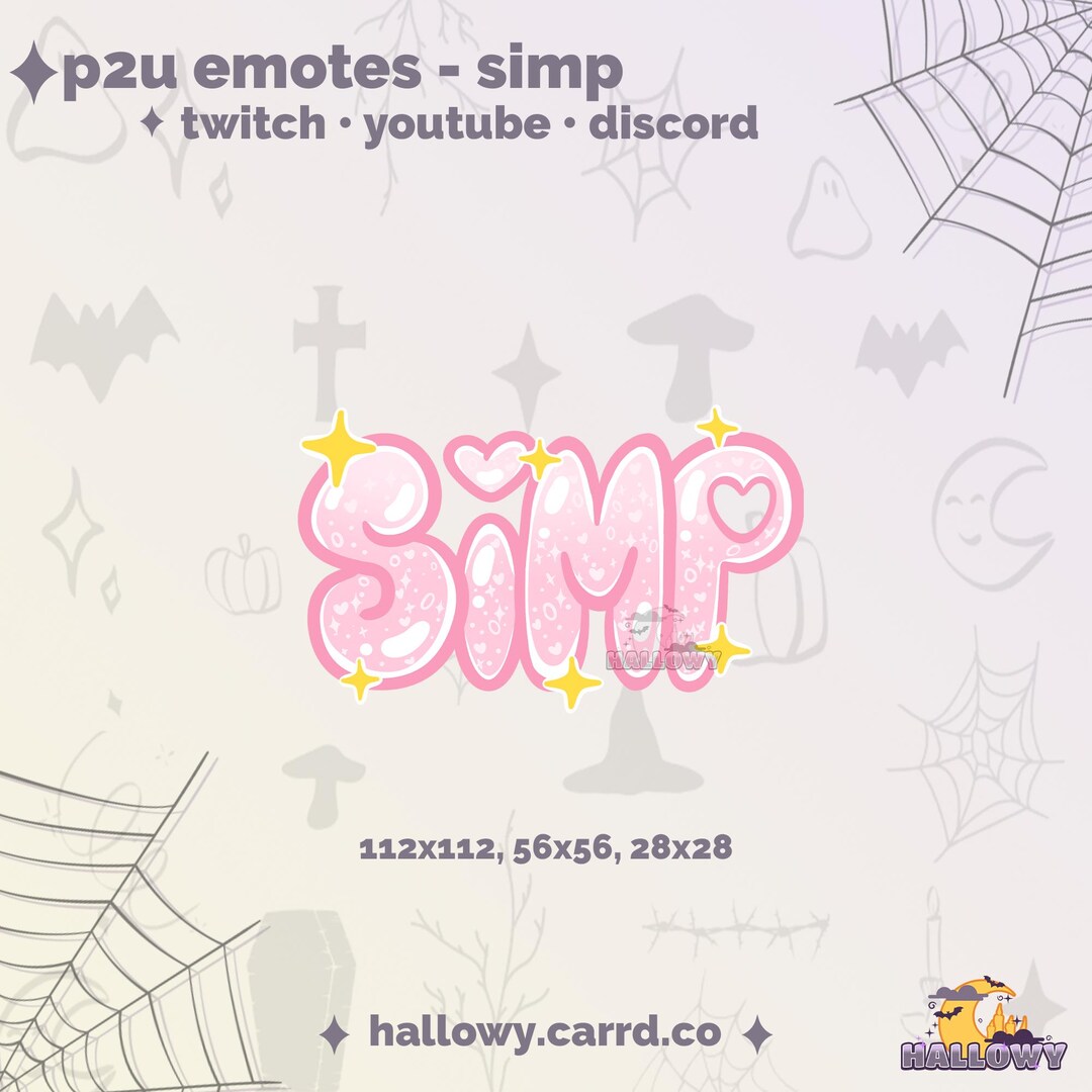 Premade Twitch Emote - Bubbly