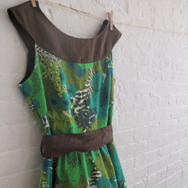 green leaf tea dress II