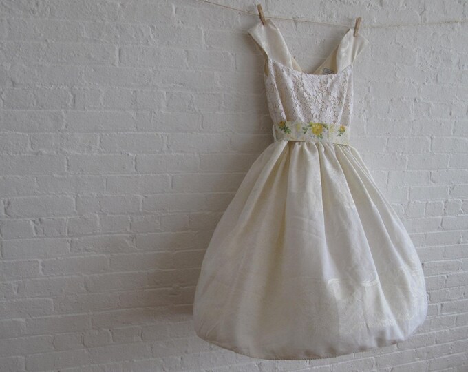 Ivory White Tea Dress Etsy