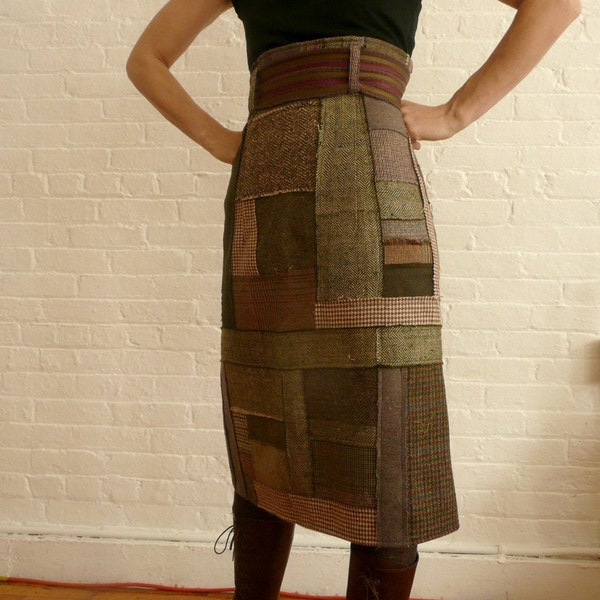 high waisted pencil skirt.....pure patchwork