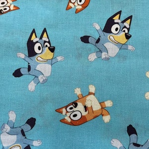 Cotton Bluey scrubmuts