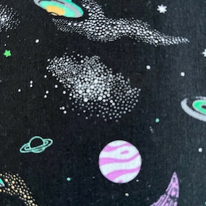 Cotton Space Scrubcap