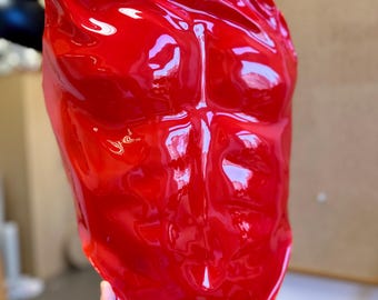 Male Red Corset, Male armor Custom Made Corset, mens royal corset crop top, man fashion, party outfit, costume, armor of God