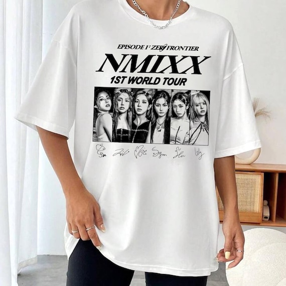 Nmixx Episode 1: Zero Frontier World Tour 2026 Hoodie, Nmixx Blue