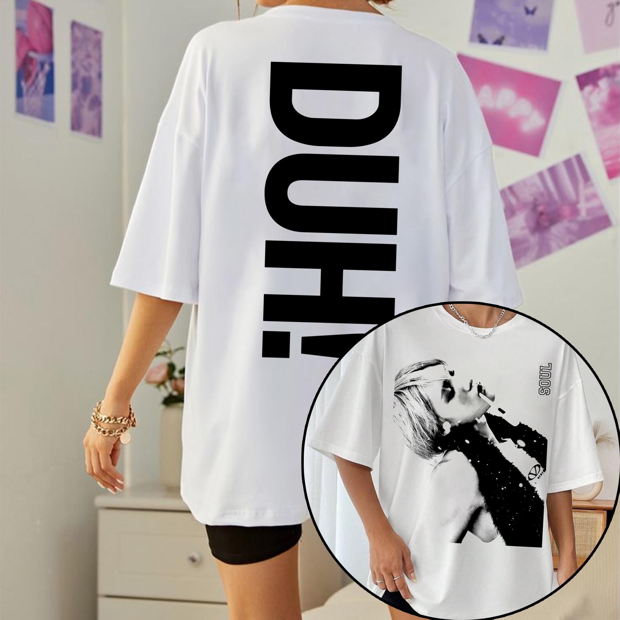 P1Harmony [P1uspace H : UTOP1A] OFFICIAL MD_ RINGER T-SHIRT