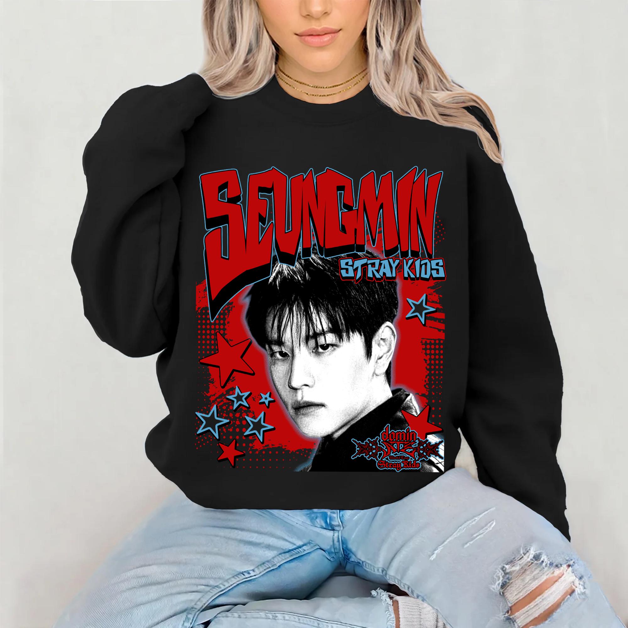 Retro Seungmin Dominate T-shirt, Stray Kids Dominate World Tour