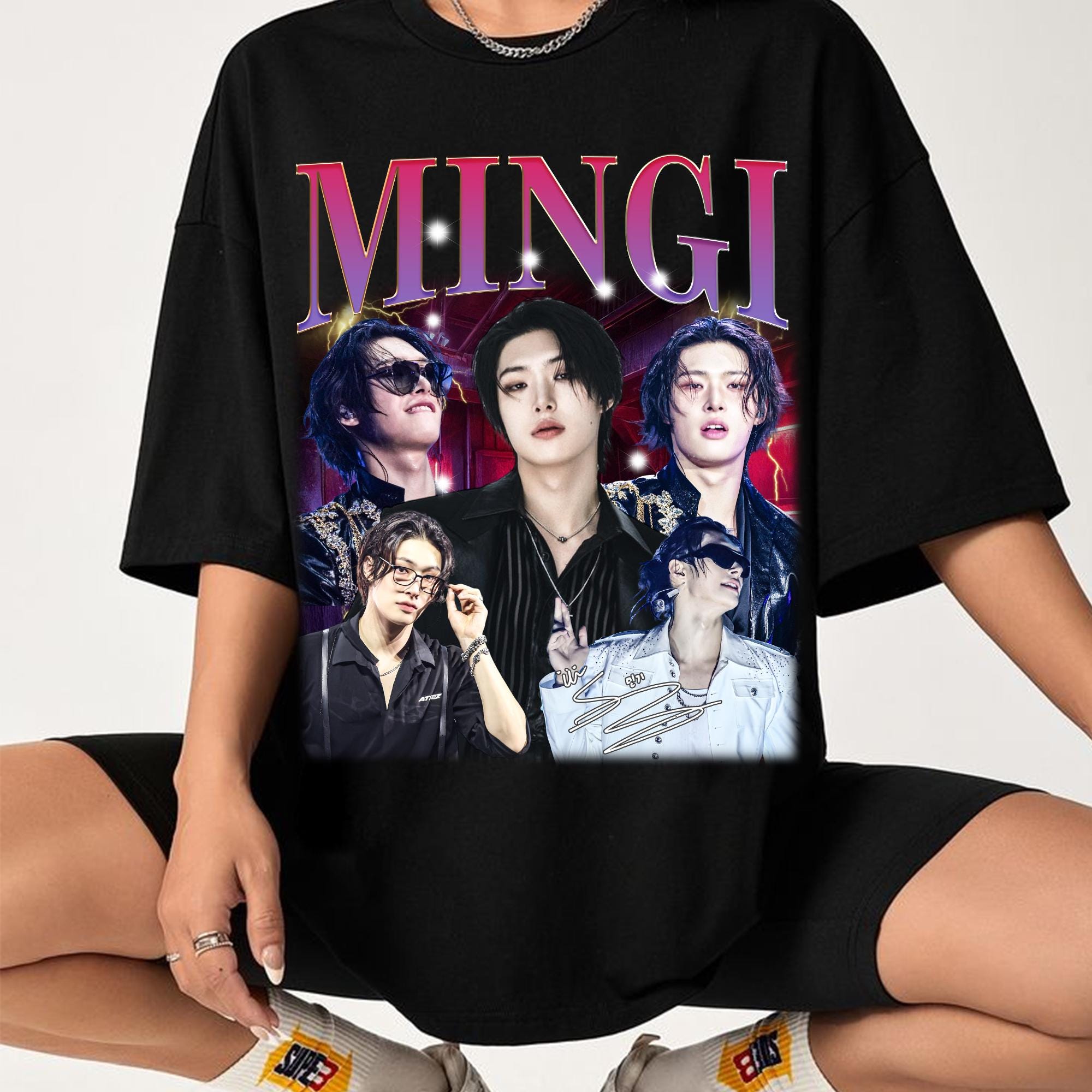 Mingi Ateez T-shirt, Ateez 2025 World Tour in Your Fantasy Shirt