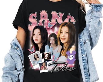 Minatozaki Sana, Sana Shirt, Sana Twice Tshirt, Sana Fan Gift