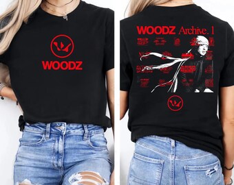 WOODZ Archive 1 Tracklist Hoodie, Woodz Slide Strum Mute Shirt
