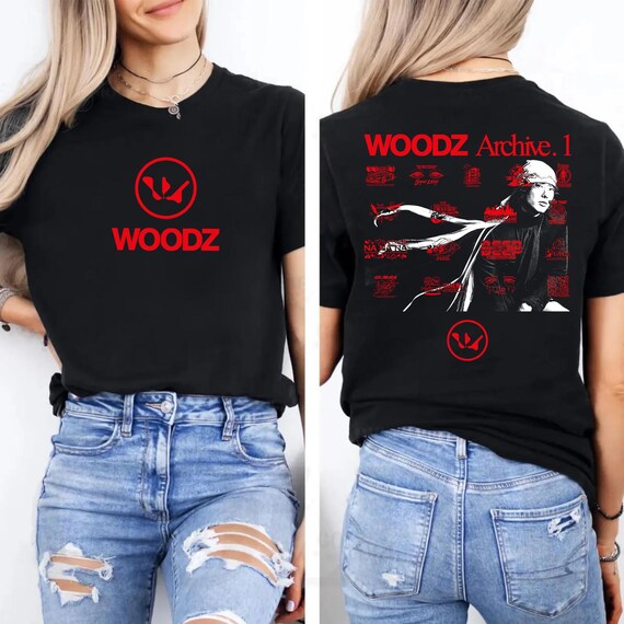 WOODZ Archive 1 Tracklist Hoodie, Woodz Slide Strum Mute Shirt