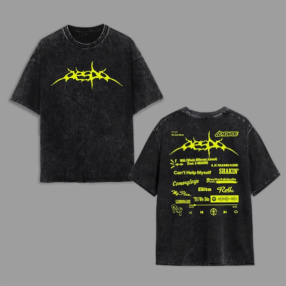 Aespa Lemonade Tracklist Mineral Wash Tee, I'll Make It Shirt