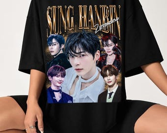 Retro Hanbin ZB1 T-shirt, Zerobaseone Blue Paradise Album Shirt, ZB1 World Tour Shirt, ZB1 Jiwoong Zhang Hao Hanbin Seok Matthew Taerae